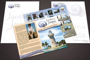 Lighthouse Calendar Brochure Design